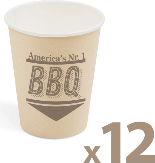 BBQ paberist topsid 250 ml, 12 tk