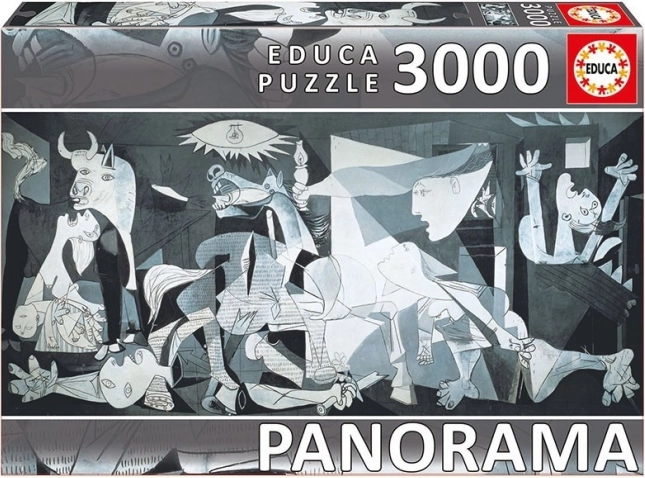 Educa panoraampuzzle Guernica, Pablo Picasso, 3000 tükki