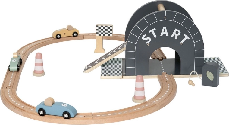 Wooden Racing Track Jabadabado