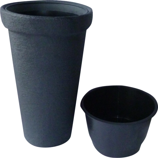 Classic Tower Planter, anthracite