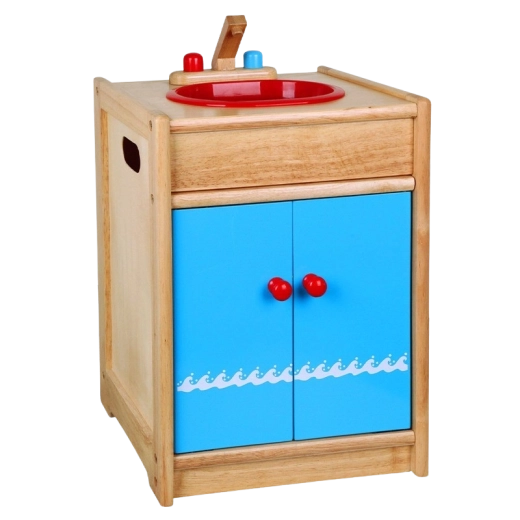 Wooden kitchen sink BABU for children