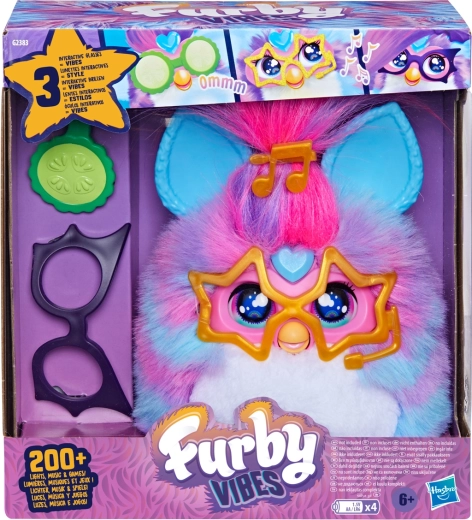 Hasbro Furby Vibes interaktiivne pehme mängukaaslane