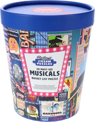 Ridley’s Games pusle Bucket List: 50 must-see muusikali (1000 tükki)