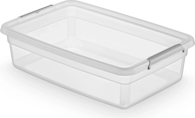 Basestore hoiukast kaane ja klambritega 29 l (58 × 39 × 16 cm)