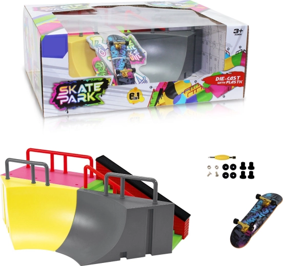 Sparkys modular skatepark 6-in-1 pro fingerboard