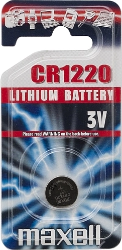 CR1220 3 V liitium-nööppatarei