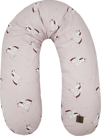 EKO Velvet nursing pillow Unicorn 180 cm