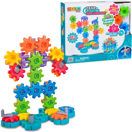 STEM building set for kids – 60 pieces