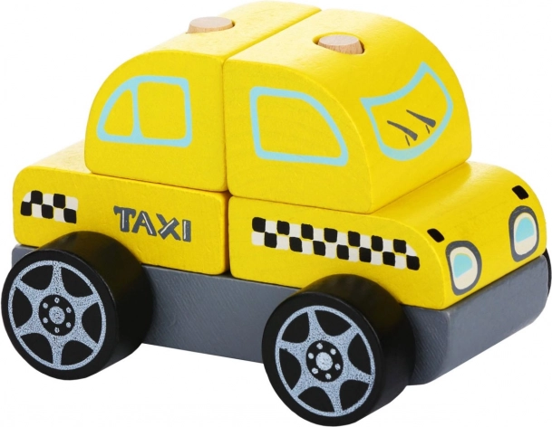 Taksiauto puidust pusle 5 tükki