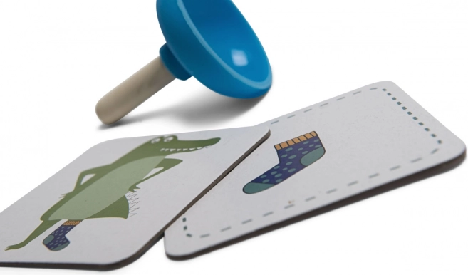 Krokodillisokid – tähelepanumäng lastele (4+)