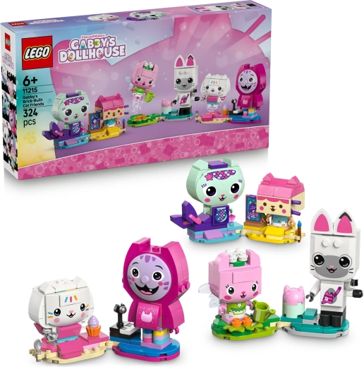 LEGO Gabby's Dollhouse Gabby and Cat Friends Building Set