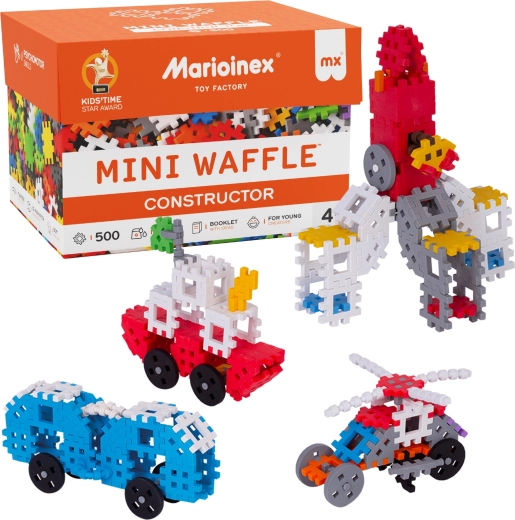 Marioinex Mini Waffle konstruktor 500 detaili