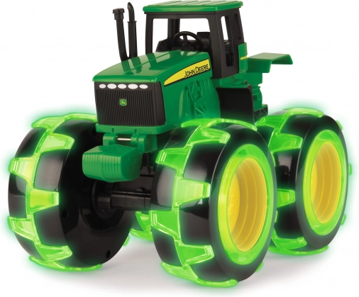 Tomy traktor JOHN DEERE Monster valgustuvate rehvidega