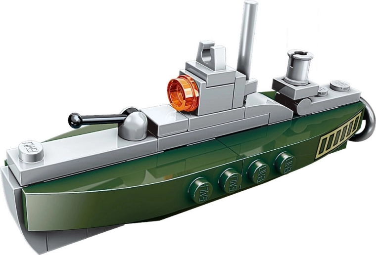 Qman Amphibious Panzer allveelaev Mosasaur
