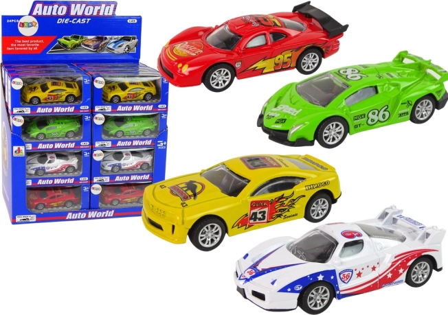 Sportlik võidusõiduauto 1:43