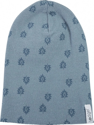 Lodger puuvillane soonikkootud beebimüts beanie Print Rib Ocean 0–6 kuud