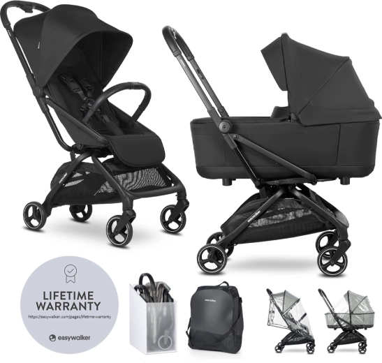 Easywalker kombineeritud lapsevanker Rockey S bright taupe