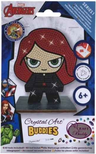Crystal Art kujuke Black Widow