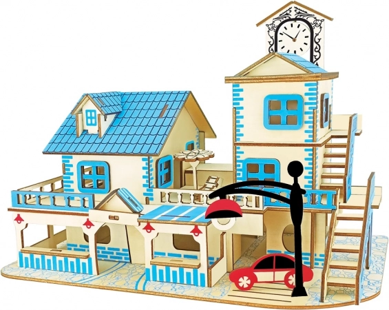 Wooden 3D Puzzle Seaside Destination