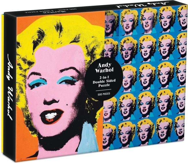 Kahepoolne pusle ANDY WARHOL Marilyn 500 tükki