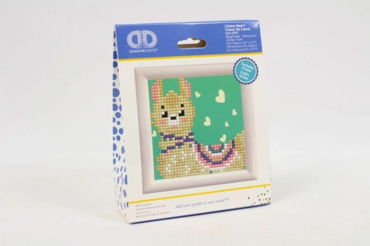 Diamond Dotz lama süda – teemanttikandi komplekt