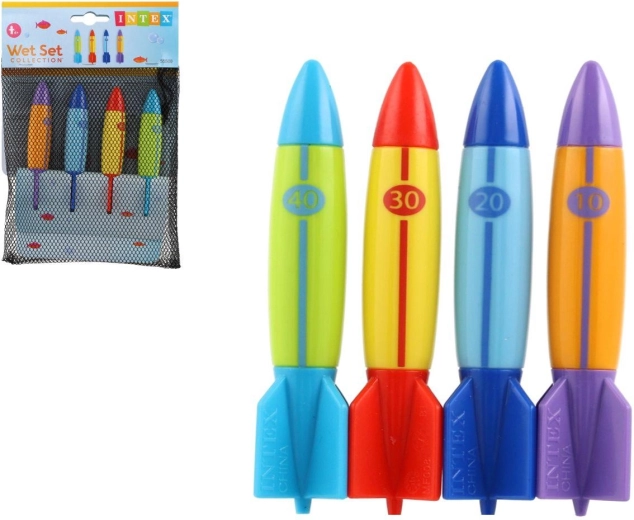 Sukeldumistorpeed vees – 4 tk