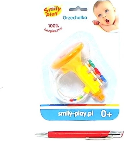 SmilyPlay kõristi toru - 1 tk