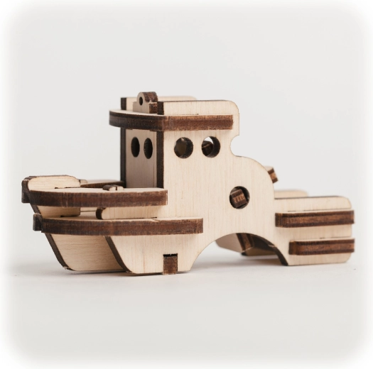 CuteWood puidust 3D pusle laev