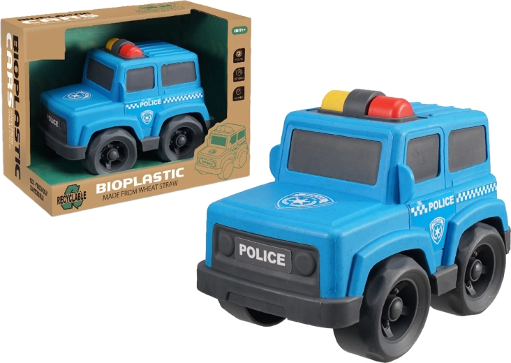 Bioplastist politseiauto 17 cm