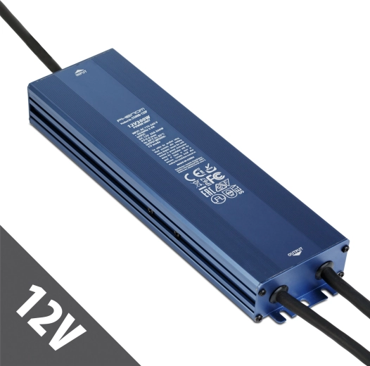 Stabiliseeritud võrgutoiteallikas 12 V DC 300 W 25 A IP67