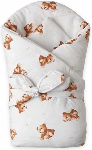 New Baby Sweet Baby Bears baby swaddle 80 × 80 cm