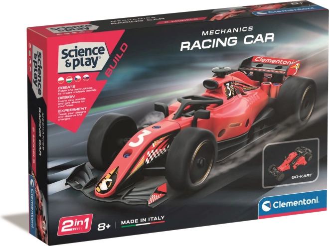Clementoni Science & Play Mechanical Lab – Formula 1 2-in-1