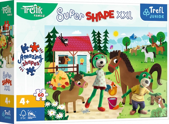 Pusle Super Shape XXL TREFLÍCI hobusefarmis 60 tükki