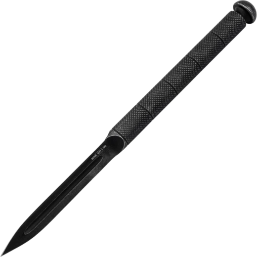 History Knife & Tool sleeve dagger – full-steel dagger with leather sheath (8.9 cm)
