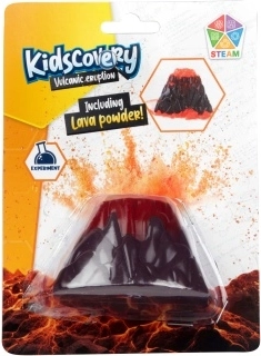 Laste teaduskomplekt – vulkaani purse KIDSCOVERY