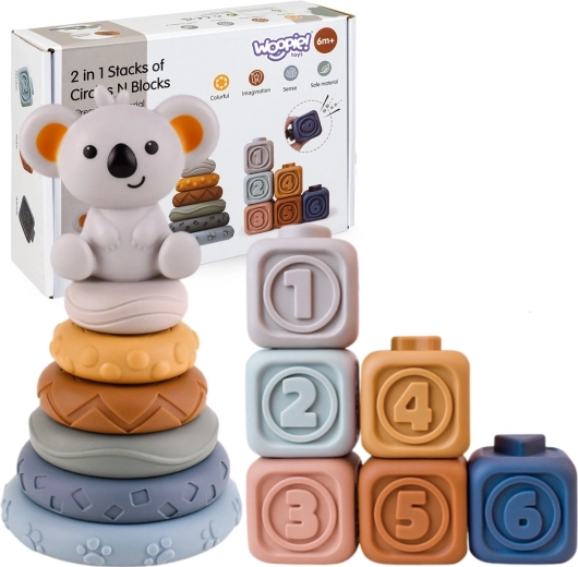 Woopie Baby pehme sensoorne 3-ühes-komplekt koaalaga