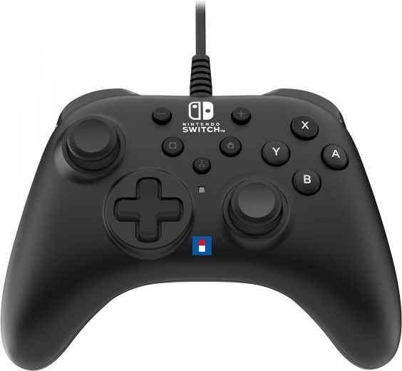 Horipad Turbo juhtmega kontroller Nintendo Switchile (must)