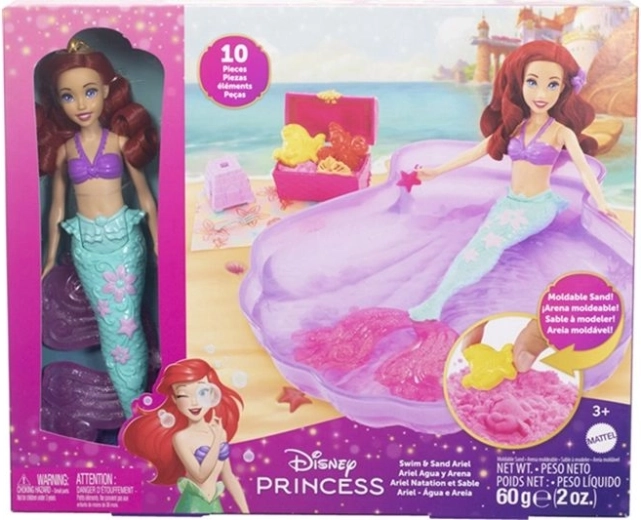 Disney Princess Arieli nukk basseinikese ja tarvikutega