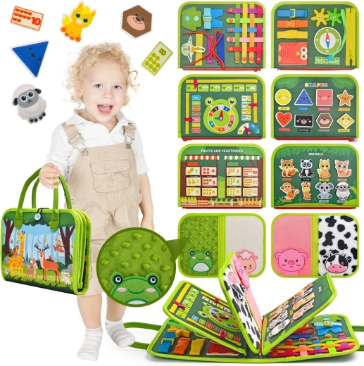 2Kids Toys sensoorne tegevusraamat Loomad