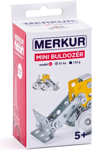 Merkuri miniehituskomplekt buldooser, 51 detaili