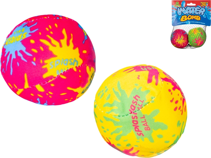Neoonvärvides veepommid 7 cm – komplekt 2 tk