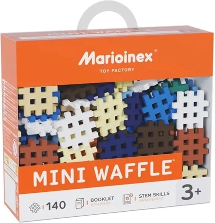 Mini vahvliklotsid, 140 detaili, muster 4