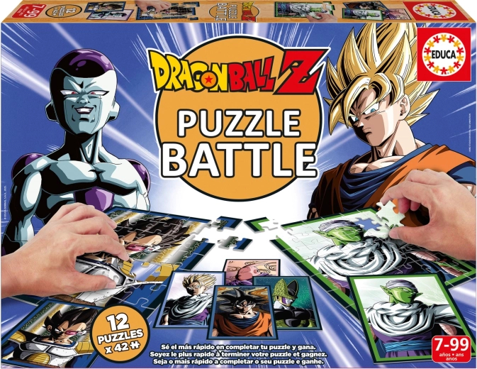 Puzzlelahing DRAGON BALL Z 12×42 tükki EDUCA
