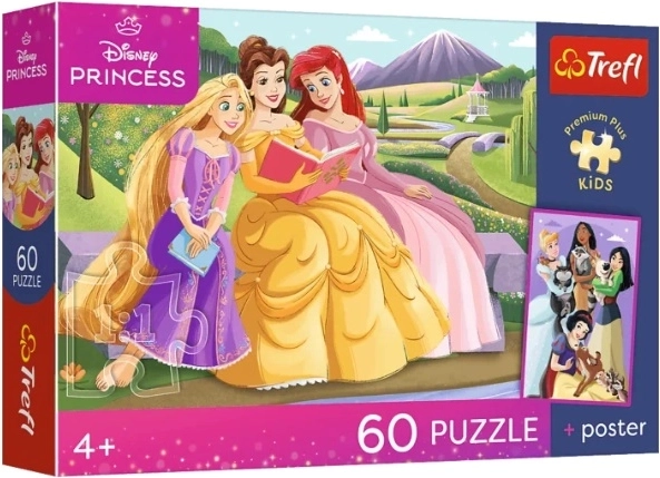 Laste pusle Premium Plus Kids printsess „Jõud krooniga“ 60 tükki – 1 tk