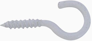 Keermega aas 40 mm valge, avatud (50 tk)