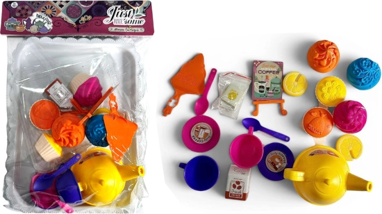 Children’s Tea & Coffee Set with Cakes