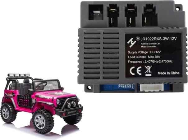 Juhtplokk JR1922RXS-3W 12V elektriautodele XMX618 ja XMX608