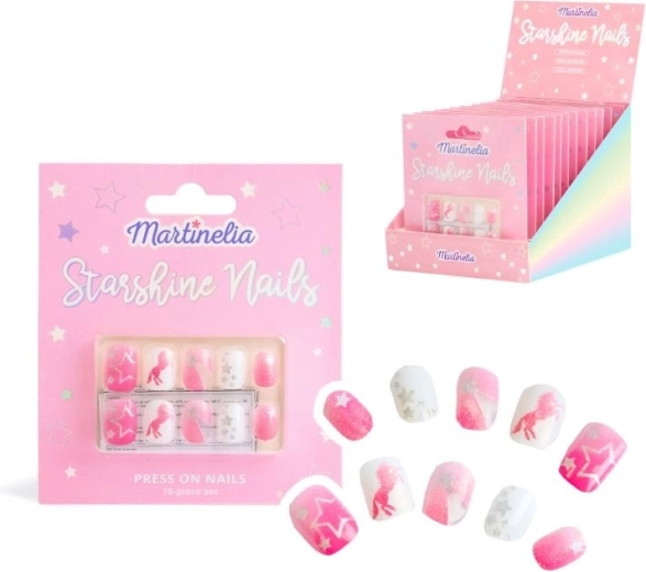 Kleebitavad küüned Martinelia Starshine Unicorn - 1 tk
