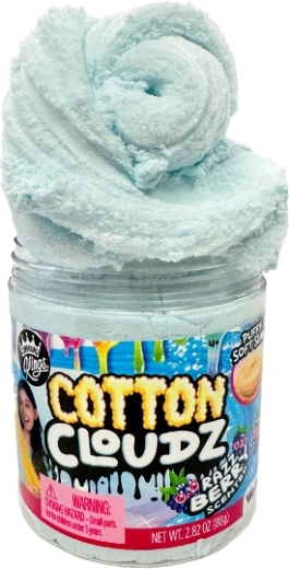 Wecool Cotton Cloudz blue modeling slime
