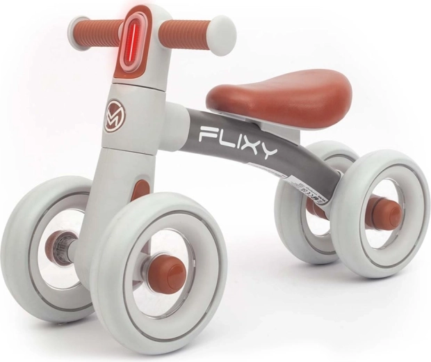 Laste jooksuratas valgusega MILLY MALLY Flixy, hall